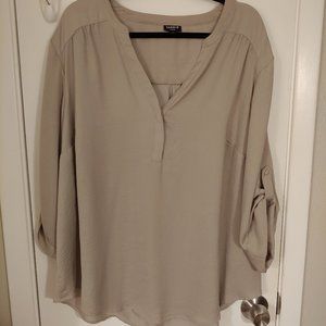 Beige Harper Blouse